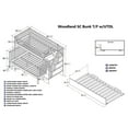 thumbnail image 4 of Leo & Lacey Twin Over Full Staircase Trundle Bunk Bed, 4 of 4