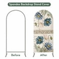 Butterfly Wedding Arch Backdrop Cover 7.2FT ,Spandex Fitte Spring ...