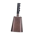 thumbnail image 2 of Bunblic Metal Cowbell with Handle Cheering Bell Hand Percussion Call Bell Alarm Noise Maker for Farm Graduations Baseball Party Ranch Coffee, 2 of 5