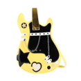 thumbnail image 4 of Mochila con forma de guitarra, cartera novedosa, monedero para guitarra, para viajes, vacaciones, citas Amarillo, 4 of 8
