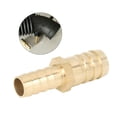thumbnail image 3 of Eigraketly Conector de latón de espiga para manguera recta de 2 vías de cobre, accesorio de instalación de tuberías, duradero, fácil de Herramientas y ferretería, 3 of 6