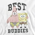 thumbnail image 2 of SpongeBob SquarePants And Patrick, Best Buddies Unisex Adult Crewneck Sweatshirt, White, 3X-Large, 2 of 4