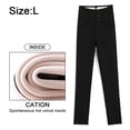 thumbnail image 2 of Polainas de yoga de cintura alta, pantalones negros cálidos para correr con entrenamiento de control de barriga de yoga para 10 ℃ -20 ℃, 2 of 6