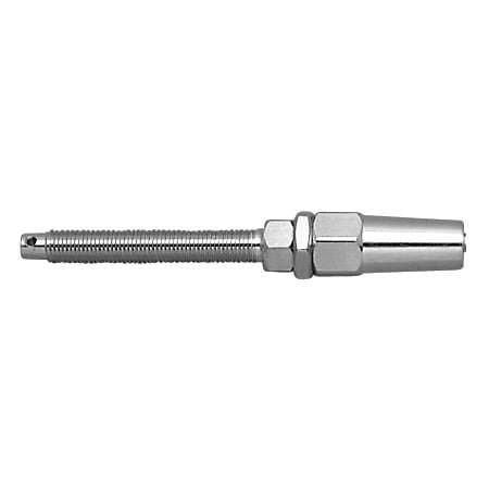 STAINLESS QUICK ATTACH STUD UNF, LH 3/8" X 3/16", 316 SS