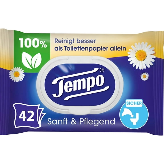 Tempo CHAMOMILE wet wipes/tissues 42pc./1 pack