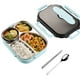thumbnail image 3 of Bento Box, lonchera Bento, lonchera con fugas, contenedor de almuerzo resistente y resistente, 3 of 7