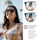 thumbnail image 4 of Óculos de Sol Knockaround Brightsides Polarizados UV400 para Mulheres e Homens, 4 of 8