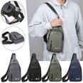 thumbnail image 1 of Bolsa tipo bandolera para hombre Pequeña mochila cruzada de hombro para correr, hacer senderismo, viajar y uso diario, 1 of 3