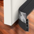 thumbnail image 2 of Draft Stopper Under Door Draft Blocker Insulation Door Seal Weather Strip Soundproof Strong Adhesive Brown, 2 of 4