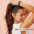 thumbnail image 5 of Scunci 2x Stronger Elastic Ponytail Hair Ties, Black, 22 Count, 5 of 8