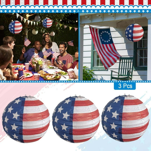 Home Decor Independence Day Decorative Lantern Pendants Independence Day Decorations Home Decor