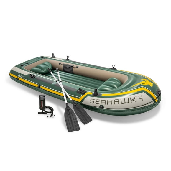 Ensemble de bateaux Intex Seahawk 4, âge : adulte