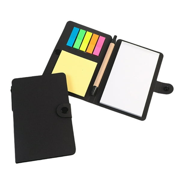 Pisexur Batería de cocina Bloc de notas autoadhesivo con bolígrafo, bloc de notas para oficina, escuela, planificador, diario, suministros de escritura, 10 ml para la cocina del hogar