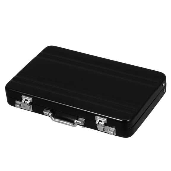 Business Card Case Aluminum Cutting Hand Account Cards Special Black