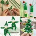 thumbnail image 7 of NOGIS Pipe Cleaners Craft, 200pcs Dark Green Pipe Cleaner for Craft, 0.3"X12" Plush Chenilles Stems Pipe Cleaner, Craft Pipecleaners for DIY Arts Crafts and Cleaning（Dark Green）, 7 of 7