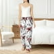thumbnail image 4 of Balery Monkey Pantalones de pijama para mujer, pijamas ultraligeros, pantalones de estar por casa-Medium, 4 of 6