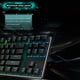 thumbnail image 2 of Teclado para juegos Trípode de doble capa Diseño ergonómico para computadora (Negro Rojo), 2 of 5