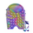 thumbnail image 2 of Juego Popular, Bolsos De Hombro Con Burbujas, Juguete Sensorial De Silicona, Bolso Cruzado A La Moda, Juguete Para Aliviar El Estrés Con Correa De Hombro Extraíble Cateissary AP006034-00, 2 of 6