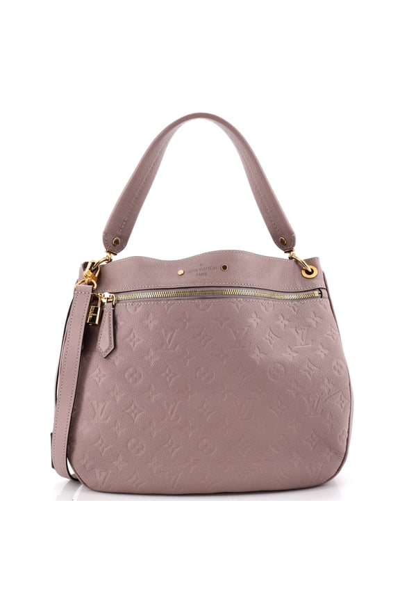 Pre-Owned Spontini NM Handbag Monogram Empreinte Leather By Rebag