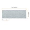 thumbnail image 2 of Unique Bargains Desk Mat Protector, Felt Dual Side Mouse Pad Writing Gray 33x90, 2 of 6