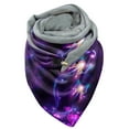 thumbnail image 2 of Women's Scarf Warm Windproof Fashion Printed Double Layer Buckle Winter Wrap Scarf Neck Warm, 2 of 6