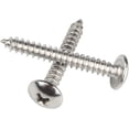 thumbnail image 3 of Tornillos para madera de cabeza redonda - Tornillos de cabeza Phillips de acero inoxidable 304 Tornillos de cabeza de hongo Tornillos autorroscantes M3 M4 M5 M6, 3 of 5