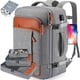 thumbnail image 1 of Lumesner Mochila de transporte extragrande de 40 l aprobada por vuelo para hombres y mujeres, Gris (Mochila con 3 cubos de embalaje), X-large, Lumesner Travel Business School - Mochila para portátil, 1 of 5