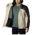thumbnail image 5 of Columbia Men’s Omni-Tech Waterproof Rain Jacket | XXL, Ancient Fossil/Black, 5 of 6