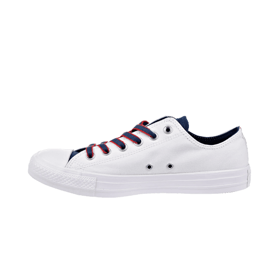 CONVERSE MENS Chuck Taylor All Star OX "White/Navy/Gym Red" 160467C 160467C from Stadium Goods