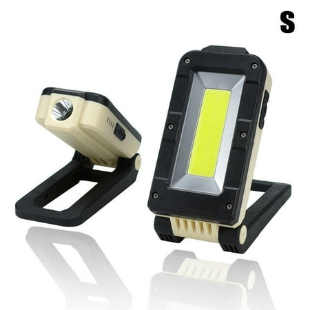 

Ameiqe Portable Magnetic COB LED Work Light Rechargeable Lamp Folding Inspection Torch