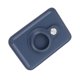 thumbnail image 3 of Soporte de billetera con tarjeta magnética para Magsafe Tracker Estuche para localizador IOS Estuche protector de cuero 2 en 1 para iPhone Azul, 3 of 10