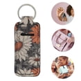 thumbnail image 3 of Unique Bargains Lipstick and Perfume Cover Handbag Charm Colorful 1 Pc Black White Orange, 3 of 5
