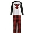 UPPADA Christmas Pajamas For Family 2024 Matching Pjs Set Xmas Tree Red