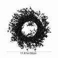 thumbnail image 3 of SUORE Halloween Wreaths, Autumn Wreath Outdoor Decor for Front Door Large , Artificial Flowers 11.81 Inch Wreath Porch Yard Window Farmhouse Home Outside, Halloween Indoor Decor, Halloween Gifts, 3 of 6