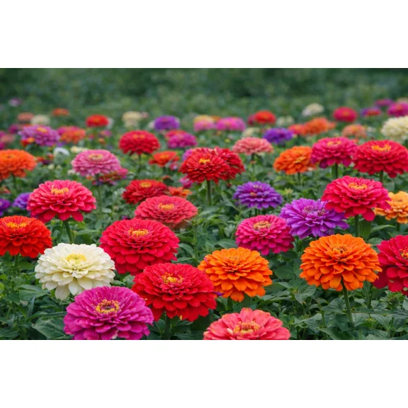 Zinnia Dahlia Cosmos Sensation Statice Pacific Seed Bundle Cut Flower Garden Non-GMO