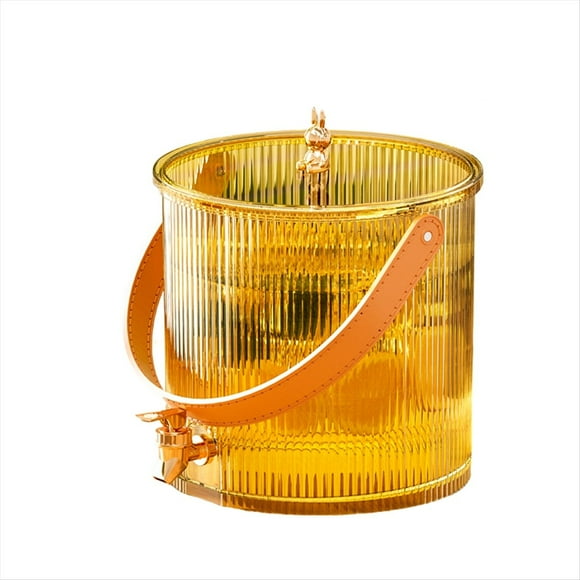 Dispensador de Bebidas para Frigorífico, Frigorífico, Recipiente para Bebidas, 3,5 L, Grifo A Prueba de Fugas Incluido, Dispensador de Bebidas para Zumo A