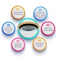 thumbnail image 3 of Ventilador de Techo Prisma Luz LED 6 Velocidades Control Remoto., 3 of 8