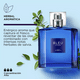 thumbnail image 3 of Perfume Bleu Intense L'bel para Hombre 100 ml, 3 of 5