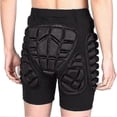 thumbnail image 1 of Hip Butt Protection Shorts Eva Paded Guard Short Pants For Ski Outdoor Ice Skating Snowboard-Good, 1 of 5