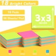 thumbnail image 2 of Notas adhesivas TKTB 18 blocs 7,5 x 7,5 cm con adhesivo fuerte, 2 of 7