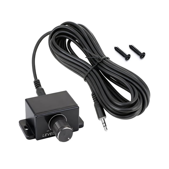 Car Amplifier Volumes Regulator Controller Knob Volumes Knob Bass Subwoofer Adjuster Easy Installation