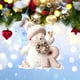 thumbnail image 2 of Snowman Letter Christmas Tree Holiday Decoration Pendant, Festive Ornament for Xmas Decor, Home Holiday Party Gift, Merry Snowman Hanging Decor, 2 of 6