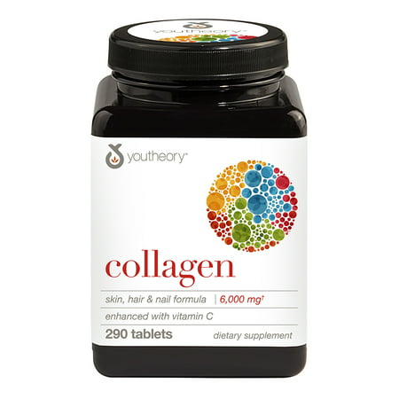 Collagen Advanced 1, 2 & 3, 290 ct (1 bottle) (Best Supplements For Aging Skin)