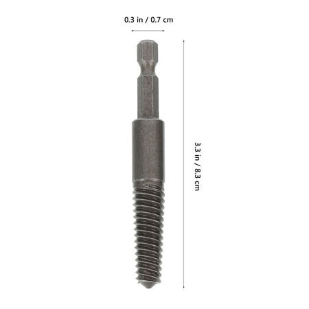 

NICEXMAS 5Pcs Professional Broken Bolt Damaged Screw Extractor Stripped Screw Remover