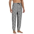 thumbnail image 4 of Xecao Weave Geometric Print Active Tech Joggers for Men, Mens Sweatpants Lounge Pants with Pockets-3X-Large, 4 of 5