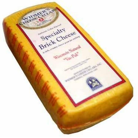 Widmers Specialty Brick Cheese, approx. 5lb (Best Cheese With Salami)