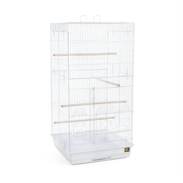 Tall Tiel Cage White