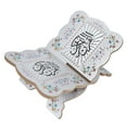 thumbnail image 2 of Quran Book Stand Holder Boxwood Bible Display Holders Rack for Muslim Teachers ChildrenJM01864, 2 of 5