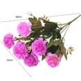 thumbnail image 5 of 1 Branch Artificial Peony Flower - Elegant and Vivid Faux Silk, Flexible and Weather-Resistant, Perfect for Home Decor and Party Favors, 5 of 8