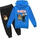 thumbnail image 2 of Roblox traje de ocio bidimensional periférico de animación de juego para niños y niñas, suéter y pantalones para niños, nuevo, dos piezas, 2 of 4